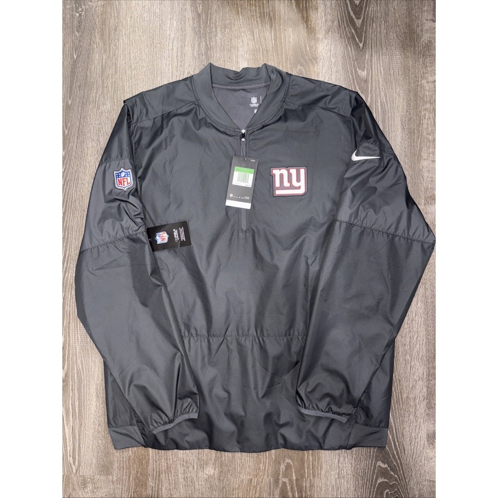 New York Giants Nike NFL On Field Pullover Men's Size XL Dark Gray NWT